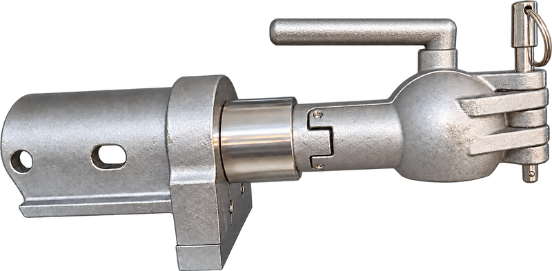 Hitch Coupling GMC 3000: trailer coupling head with operating handle and locking pin